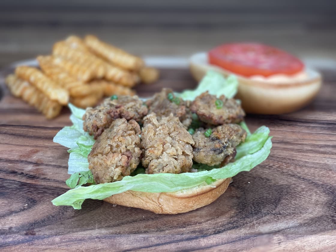 Classic Maryland Oyster Sandwich